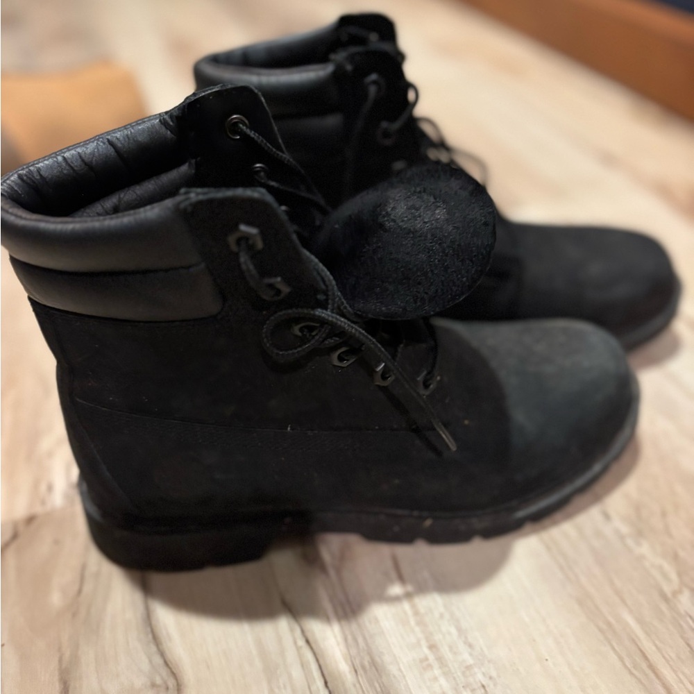 Timberland Black Ortholite Boots